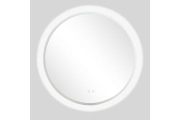 Clas Rundt Baderomsspeil med LED-belysning 120 cm - Transparent - Interiør - Baderomsinnredning - Baderomsspeil