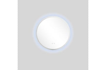 Clas Rundt Baderomsspeil med LED-belysning 60 cm - Anti-Fog og Touch-Kontroll - Interiør - Baderomsinnredning - Baderomsspeil