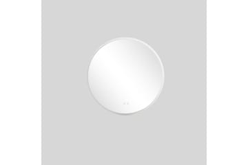Clas Rundt Baderomsspeil med LED-belysning 80 cm - Anti-Fog og Touch-Kontroll - Interiør - Baderomsinnredning - Baderomsspeil