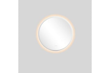 Clas Rundt Baderomsspeil med LED-belysning 80 cm - Anti-Fog og Touch-Kontroll - Interiør - Baderomsinnredning - Baderomsspeil