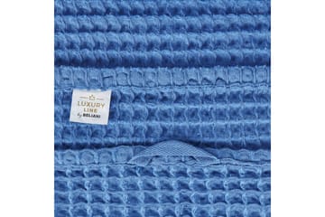 Håndkle Areora sett med 11 Blå - Blå - Interiør - Baderomsinnredning - Håndklehengere