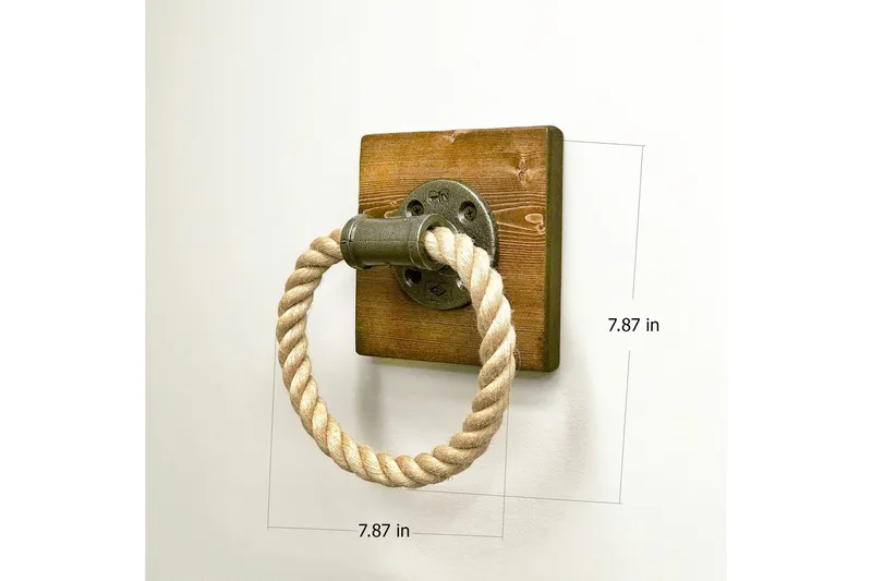 Evila Håndklehenger Tau/Tre - Interiør - Baderomsinnredning - Håndklehengere