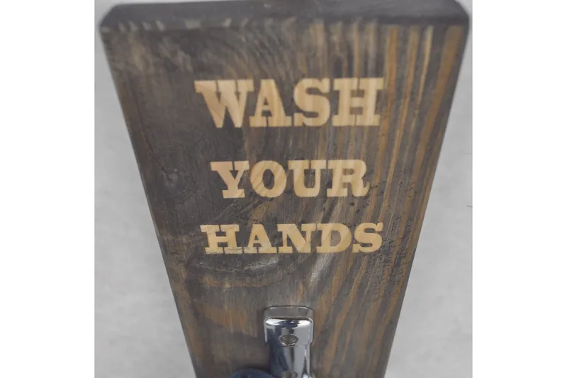 Evila Håndklehenger Wash Your Hands - Interiør - Baderomsinnredning - Håndklehengere