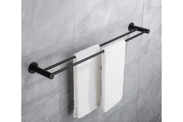 Handduksstång Bathlife Mattsvart - Interiør - Baderomsinnredning - Håndklehengere