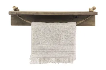 Raianna Hylle 50 cm - Valnøtt - Interiør - Baderomsinnredning - Håndklehengere