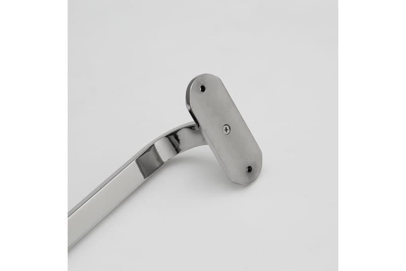 Enkel håndklehenger 22x22 cm Sølv - Lyfco - Håndklehengere - Håndkleshenger & hånddukstang