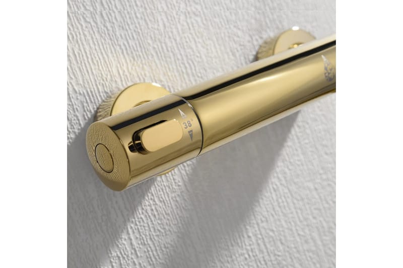 Duschblandare Bathlife Mässing - Interiør - Baderomsinnredning - Håndkletørkere - Håndkletørker strøm