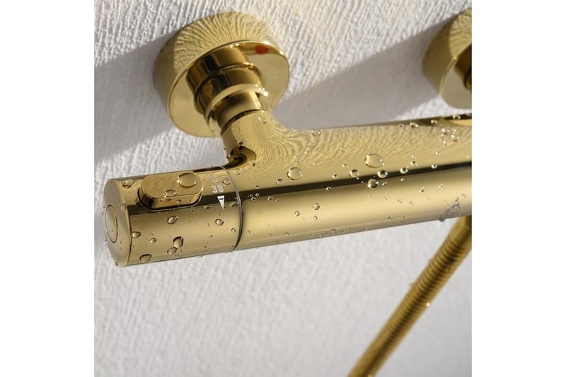 Duschblandare Bathlife Mässing - Interiør - Baderomsinnredning - Håndkletørkere - Håndkletørker strøm