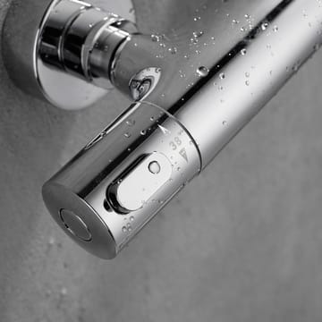 Dusjbatteri Brusa sølv - Krom - Interiør - Baderomsinnredning - Håndkletørkere - Håndkletørker strøm