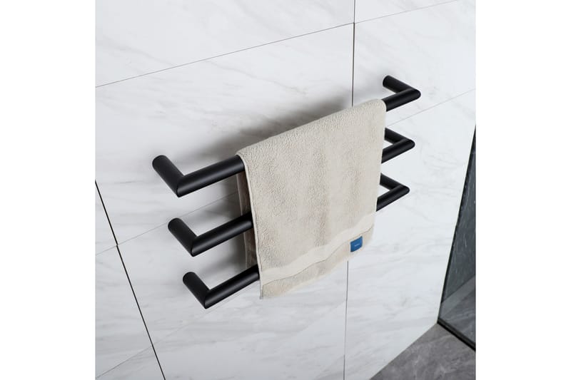 Elektrisk håndkletørker 63,2x3,2x10 cm | R01BB - Interiør - Baderomsinnredning - Håndkletørkere - Håndkletørker strøm