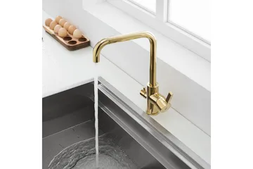 Köksblandare Bathlife Guld - Interiør - Baderomsinnredning - Håndkletørkere - Håndkletørker strøm