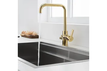 Köksblandare Bathlife Guld - Interiør - Baderomsinnredning - Håndkletørkere - Håndkletørker strøm