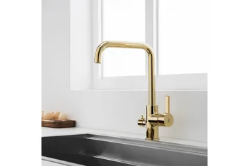 Köksblandare Bathlife Guld - Interiør - Baderomsinnredning - Håndkletørkere - Håndkletørker strøm