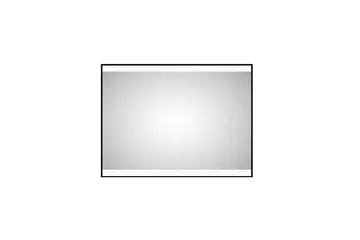 Knutby Baderomsspeil 60 cm LED-Lys - Svart - Interiør - Baderomsinnredning - Baderomsspeil