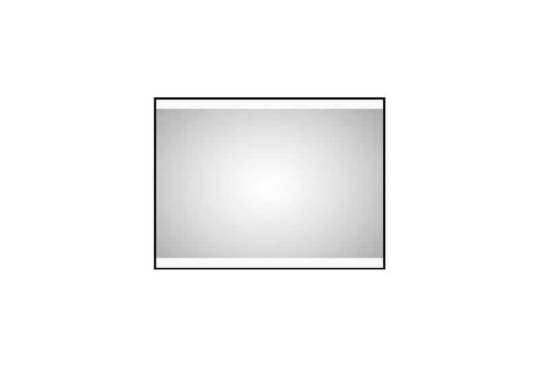 Knutby Baderomsspeil 60 cm LED-Lys - Svart - Interiør - Baderomsinnredning - Baderomsspeil