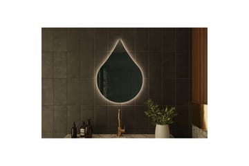 Koruco Baderomsspeil 50 cm - Hvit - Interiør - Baderomsinnredning - Baderomsspeil