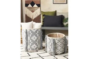 Kurv Kalai sett av 2 - Oppbevaring - Oppbevaring til småting - Kurv - Flettet kurv & rottingkurv