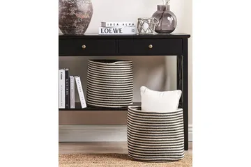 Kurv Yerkoy sett med 2 - Oppbevaring - Oppbevaring til småting - Kurv - Flettet kurv & rottingkurv