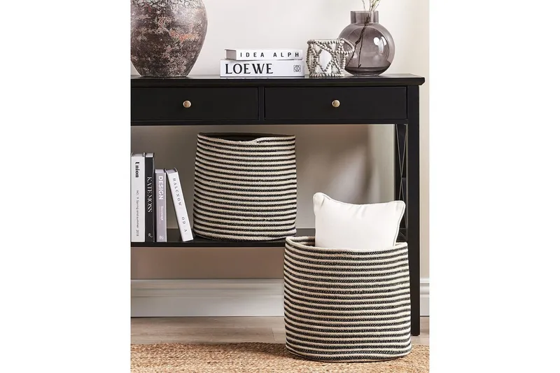 Kurv Yerkoy sett med 2 - Oppbevaring - Oppbevaring til småting - Kurv - Flettet kurv & rottingkurv