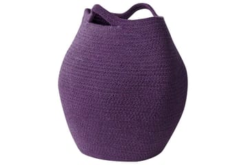 Kurv Panjgur sett av 2 Fiolett - Fiolett - Oppbevaring - Oppbevaring til småting - Kurv - Flettet kurv & rottingkurv