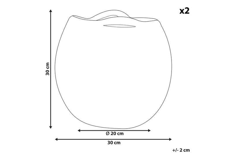 Kurv Panjgur sett av 2 Rosa - Rosa - Interiør - Baderomsinnredning - Dusjhylle & dusjkurv