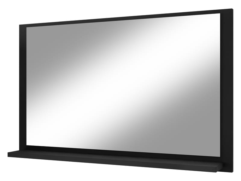 Merlinor veggspeil 80 cm - svart - Interiør - Baderomsinnredning - Baderomsspeil