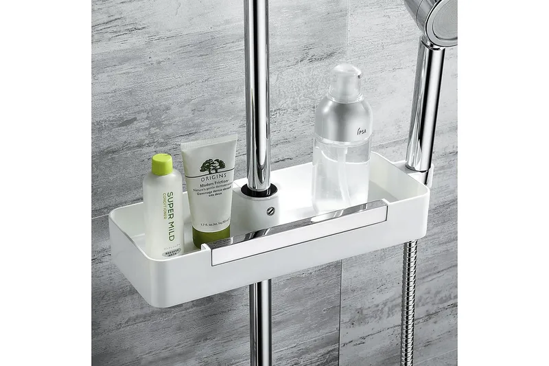 Tvålkorg Bathlife Vit - Interiør - Baderomsinnredning - Såpedispenser & såpekopp