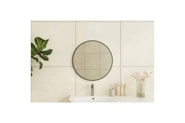 Speil Buhem Antrasitt - Hvit - Interiør - Baderomsinnredning - Baderomsspeil