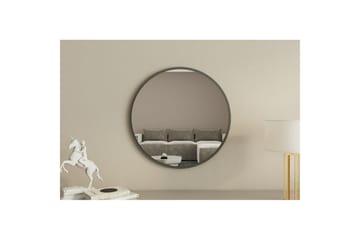 Speil Buhem Antrasitt - Hvit - Interiør - Baderomsinnredning - Baderomsspeil