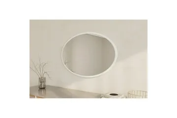 Speil Dymra Hvit - Hvit - Interiør - Baderomsinnredning - Baderomsspeil