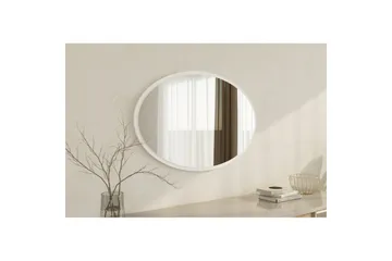 Speil Dymra Hvit - Hvit - Interiør - Baderomsinnredning - Baderomsspeil