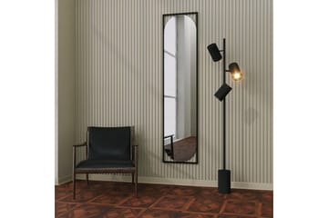 Speil Norvia Svart - Svart - Interiør - Baderomsinnredning - Baderomsspeil