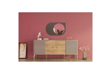 Speil Ravidas Antrasitt - Antrasitt - Interiør - Baderomsinnredning - Baderomsspeil