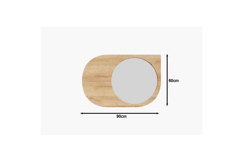 Speil Ravidas Sudamaleik - Sudamaleik - Interiør - Baderomsinnredning - Baderomsspeil