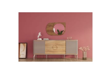 Speil Ravidas Valnøtt - Valnøtt - Interiør - Baderomsinnredning - Baderomsspeil