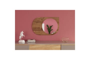 Speil Ravidas Valnøtt - Valnøtt - Interiør - Baderomsinnredning - Baderomsspeil