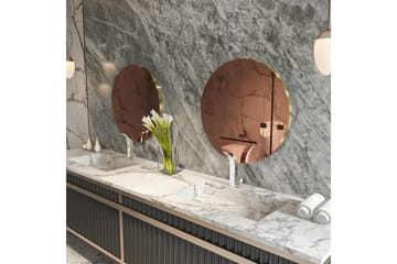 Speil Torlen Bronse / Gull - Bronse / Gull - Interiør - Baderomsinnredning - Baderomsspeil