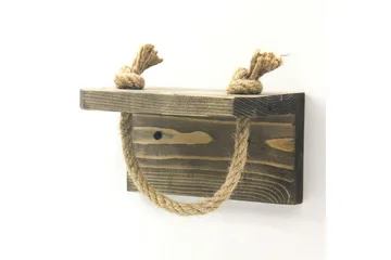 Caponetto Toalettrullholder 17 cm - Valnøtt - Interiør - Baderomsinnredning - Toalettrullholdere