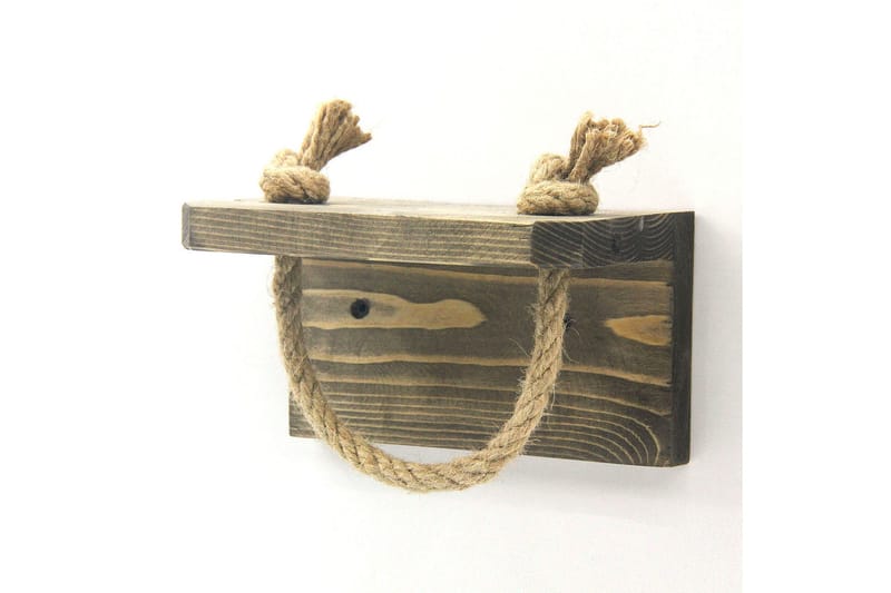 Caponetto Toalettrullholder 17 cm - Valnøtt - Interiør - Baderomsinnredning - Toalettrullholdere