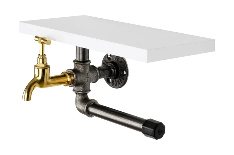 Chandina Toalettpapirholder 30x17 cm - Hvit - Interiør - Baderomsinnredning - Toalettrullholdere