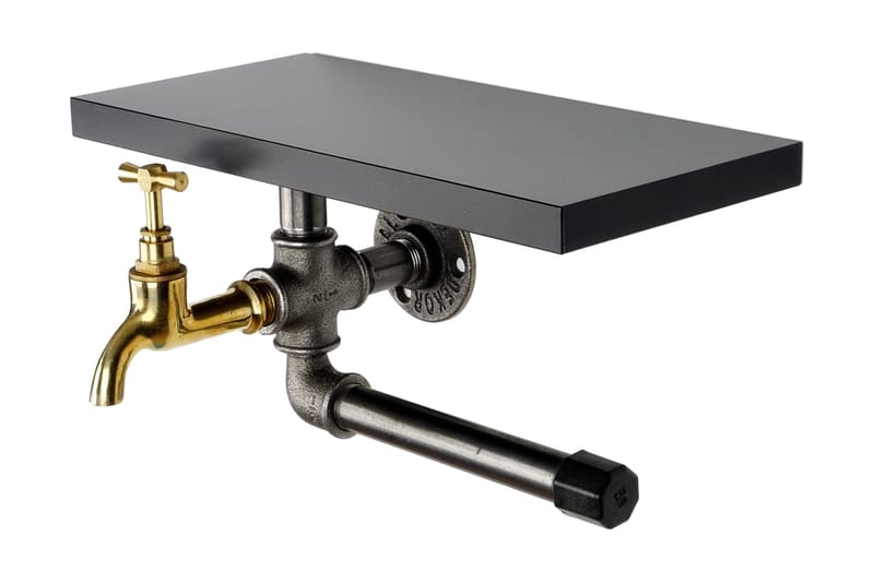 Chandina Toalettpapirholder 30x17 cm, Svart