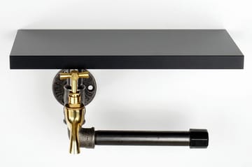 Chandina Toalettpapirholder 30x17 cm - Svart - Interiør - Baderomsinnredning - Toalettrullholdere