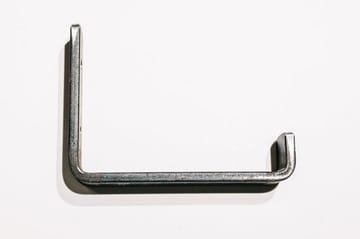 Pipe Hook Svart - Svart - Interiør - Baderomsinnredning - Toalettrullholdere