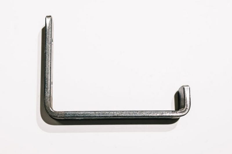 Pipe Hook Svart - Svart - Interiør - Baderomsinnredning - Toalettrullholdere