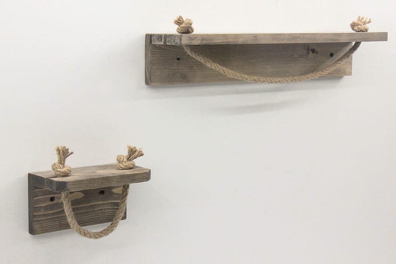 Shauntina Toalettrullholder 17 cm - Valnøtt - Interiør - Baderomsinnredning - Toalettrullholdere