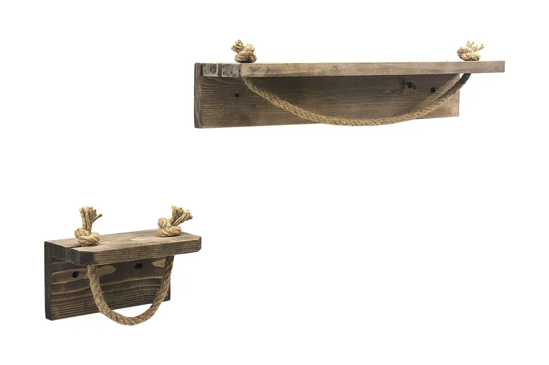 Shauntina Toalettrullholder 17 cm, Valnøtt