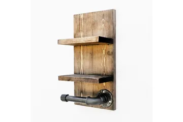 Wall Shelf Valnøtt - Interiør - Baderomsinnredning - Toalettrullholdere