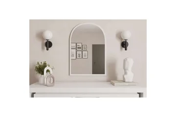 Ulren Baderomsspeil 60 cm - Hvit - Interiør - Baderomsinnredning - Baderomsspeil