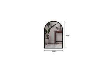 Ulren Baderomsspeil 60 cm - Sort - Interiør - Baderomsinnredning - Baderomsspeil