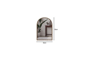 Ulren Baderomsspeil 60 cm - Valnøtt - Interiør - Baderomsinnredning - Baderomsspeil